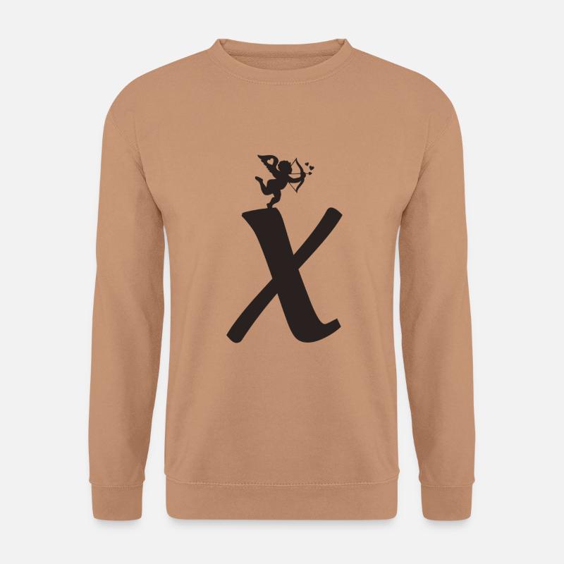 X - Unisex Pullover - Mocca
