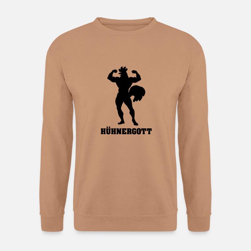 Hühnergott - Unisex Pullover - Mocca