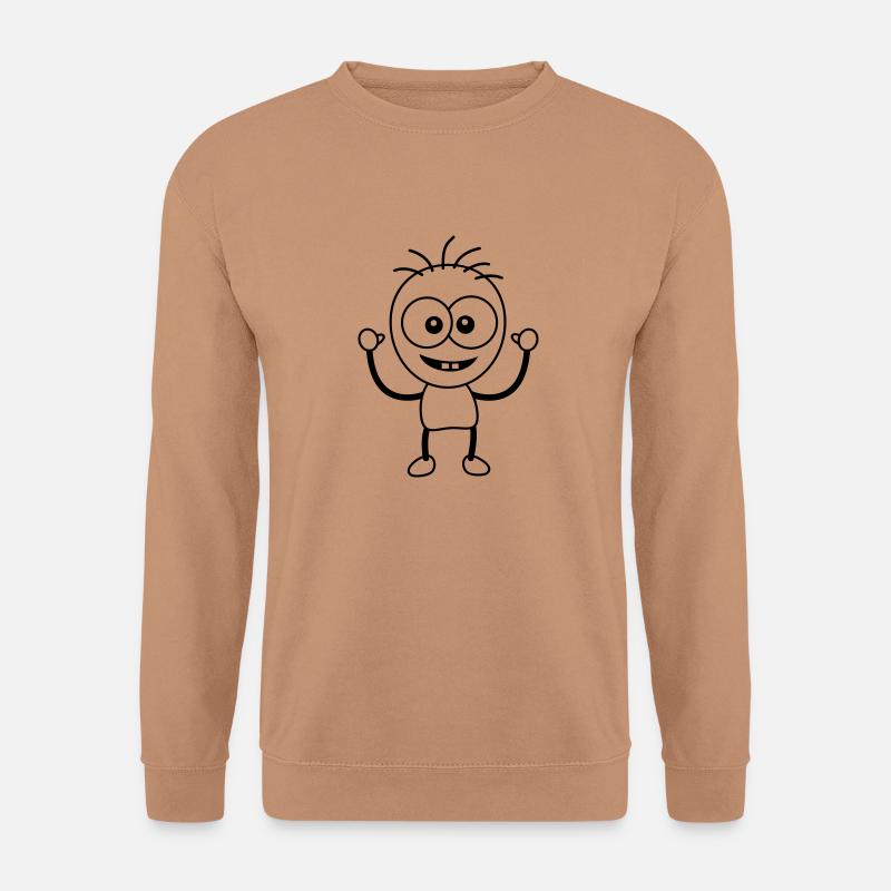 Funny Man - Unisex Pullover - Mocca