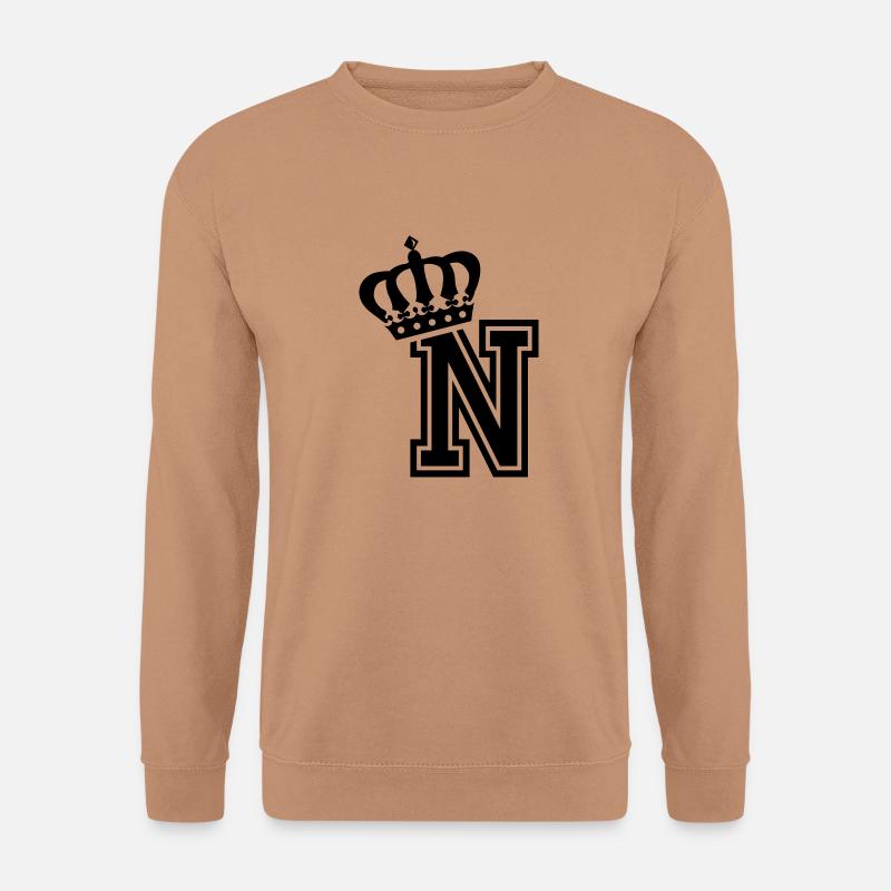 Buchstabe N - Unisex Pullover - Mocca