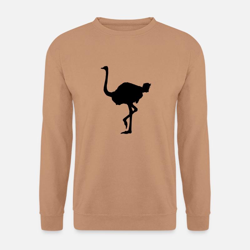Ostrich - Unisex Pullover - Mocca