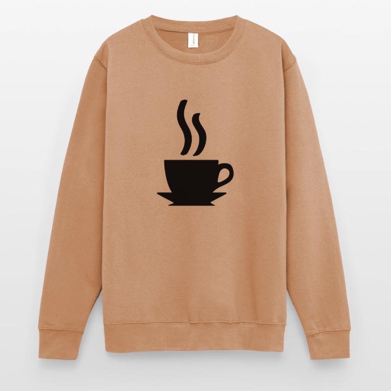 Kaffe oder Tee Unisex Pullover