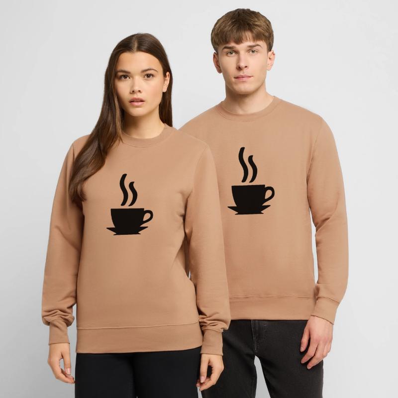 Kaffe oder Tee Unisex Pullover