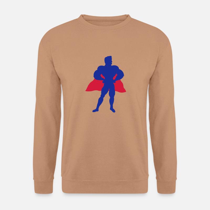 Superhero Charakter - Unisex Pullover - Mocca
