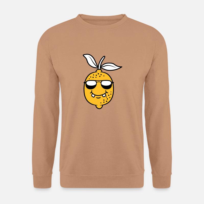 Cool lemon design - Unisex Sweatshirt - mocha