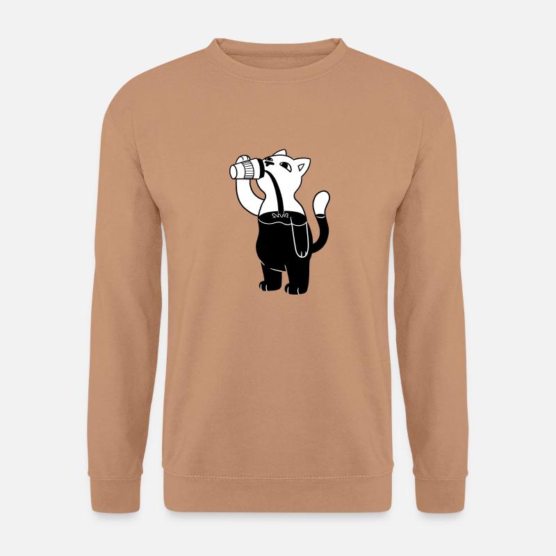 Schwarz wie Kaffee - Unisex Pullover - Mocca
