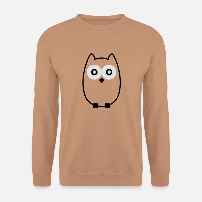 Eule - Unisex Pullover - Mocca