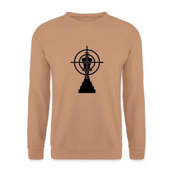 chess killing spree - Unisex Sweatshirt - mocha - Front - Alina (178cm) & Michal (187cm)