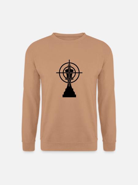 échecs - Sweat-shirt Unisexe - moka