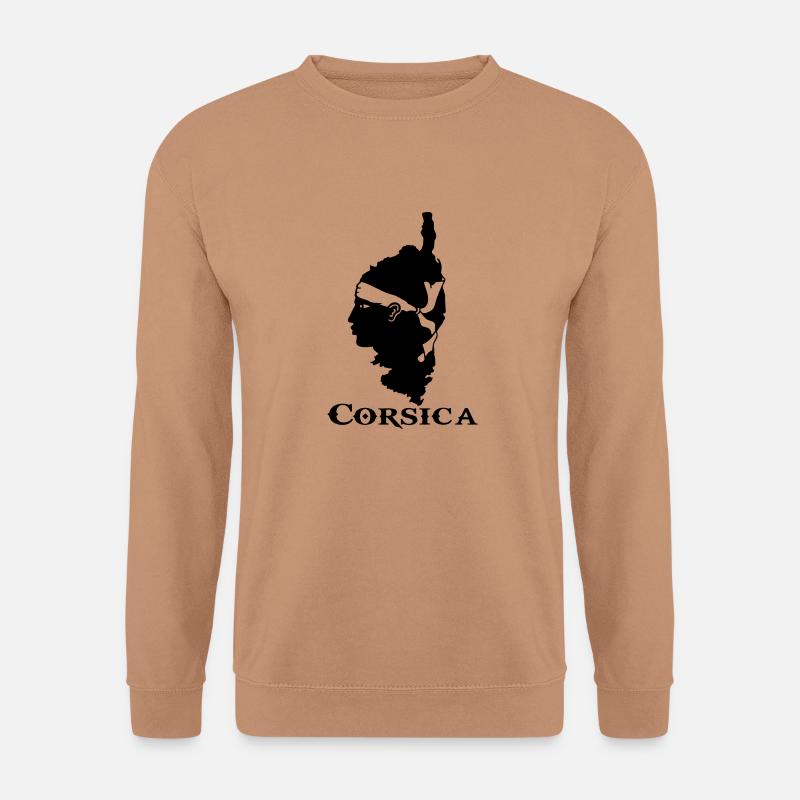 corsica Korsika - Unisex Pullover - Mocca