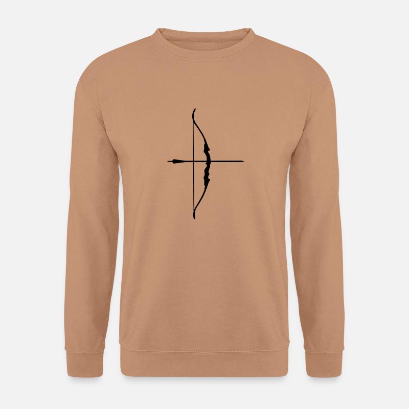 Bow & Arrow - Unisex Pullover - Mocca