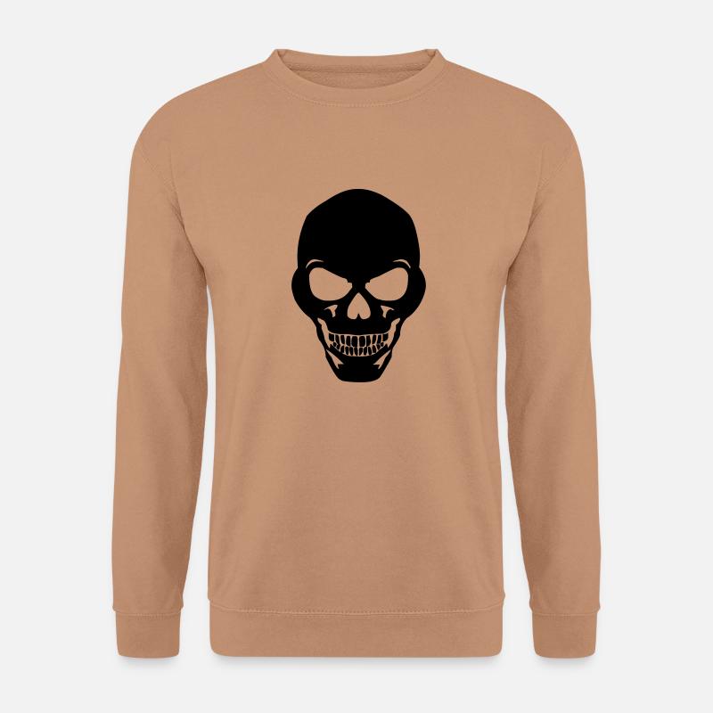 skull_01 - Unisex Sweatshirt - mocha