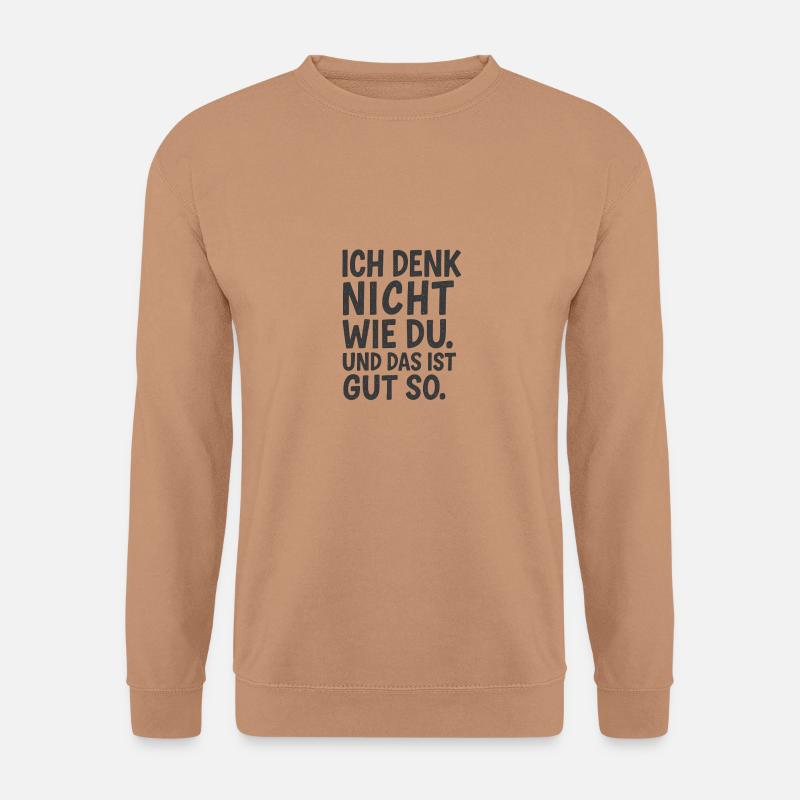 Unangepasst/proud? - Unisex Pullover - Mocca