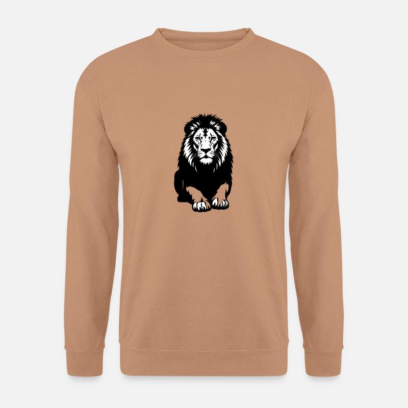 Löwe - Unisex Pullover - Mocca