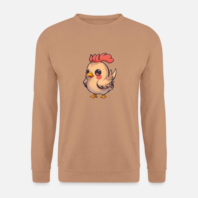 Total niedliches Hühnchen - Unisex Pullover - Mocca