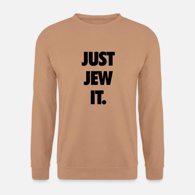 Nur Jude es. - Unisex Pullover - Mocca