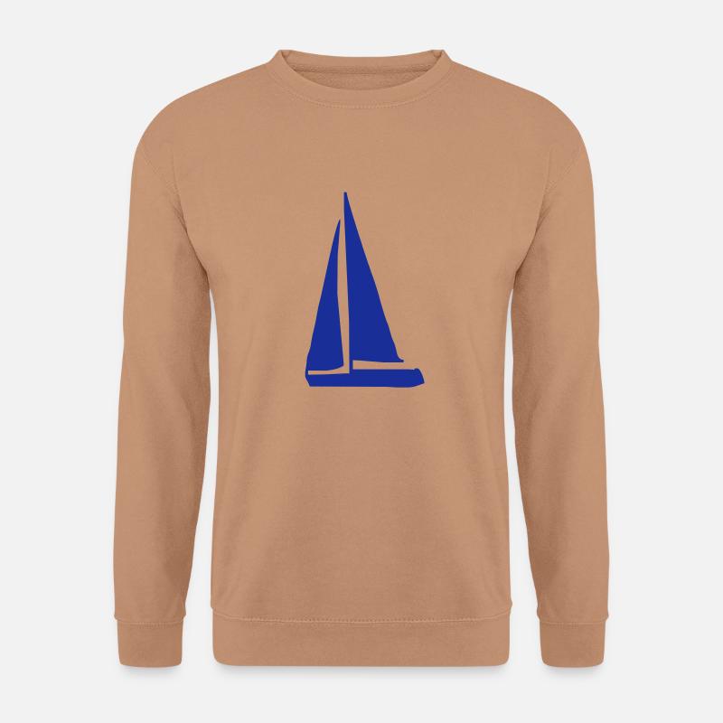 segelboot - Unisex Pullover - Mocca