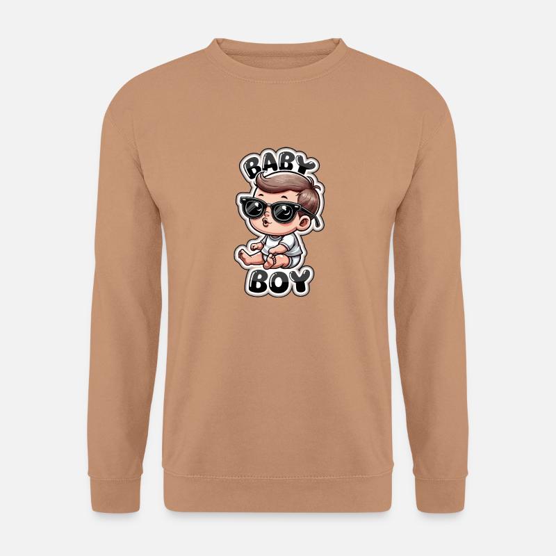 baby boy - Unisex Pullover - Mocca