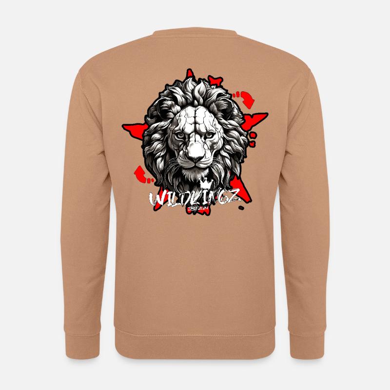 Löwe - Unisex Pullover - Mocca