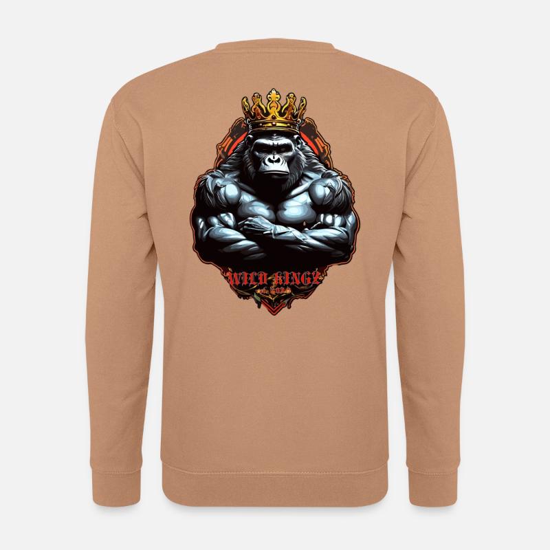 Gorilla - Unisex Pullover - Mocca