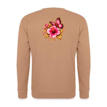 file_0000000020f081f482c72c65d59b6278 FB - Unisex Pullover - Mocca - Hinten - Michal (187cm)