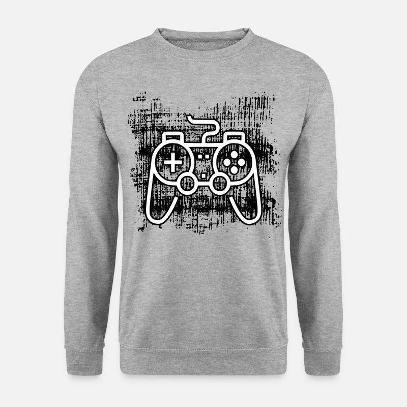 console - Unisex Sweatshirt - salt & pepper