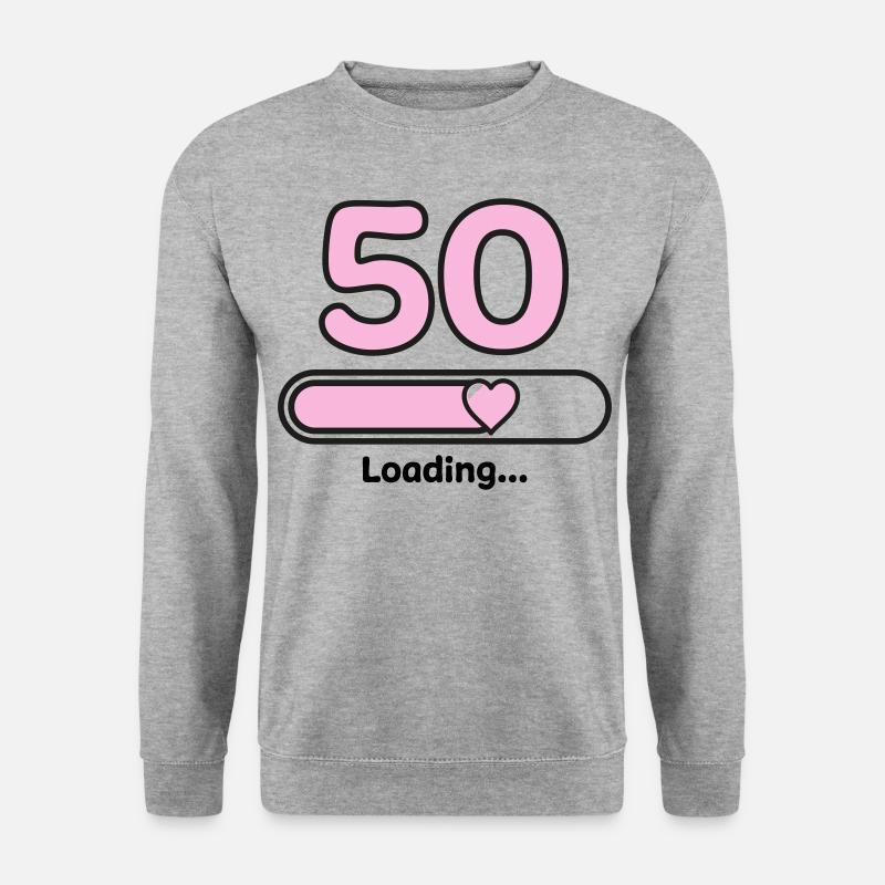 50 years - Unisex Sweatshirt - salt & pepper