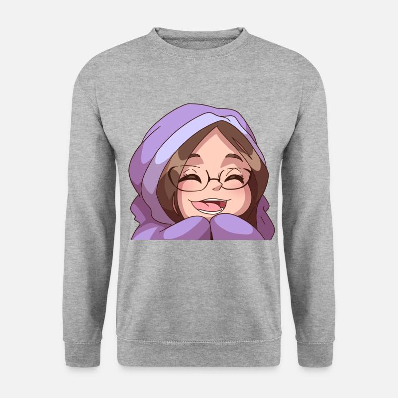 Cosy Lynn - Unisex Pullover - Weißgrau meliert