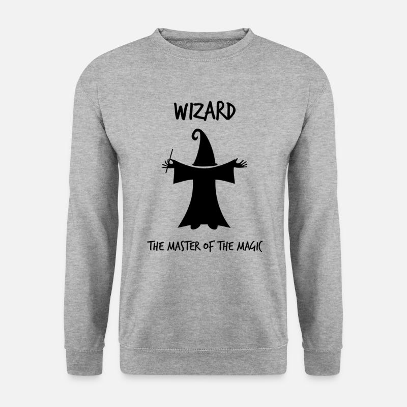 Wizard - Unisex Sweatshirt - salt & pepper
