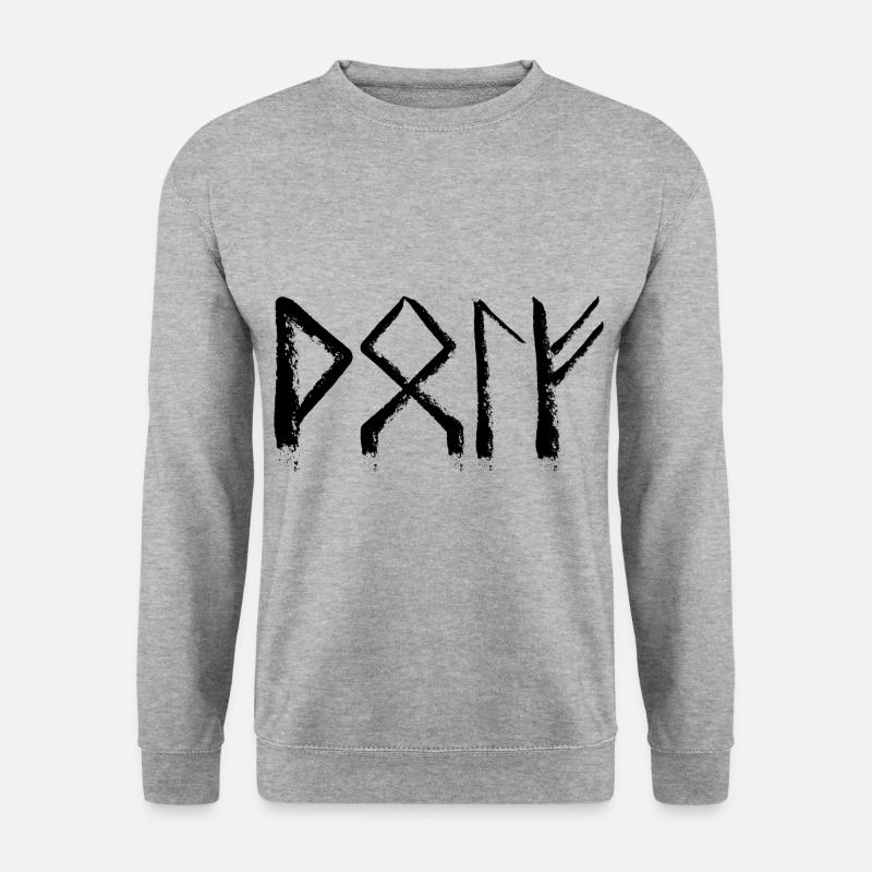 Wolf Runic Language - Unisex Sweatshirt - salt & pepper