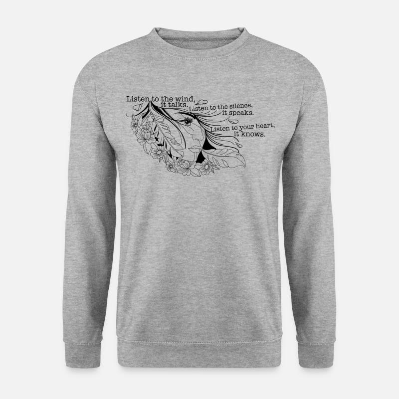 Indian - Unisex Sweatshirt - salt & pepper