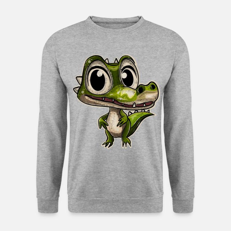 Alligator Crocodile - Unisex Sweatshirt - salt & pepper