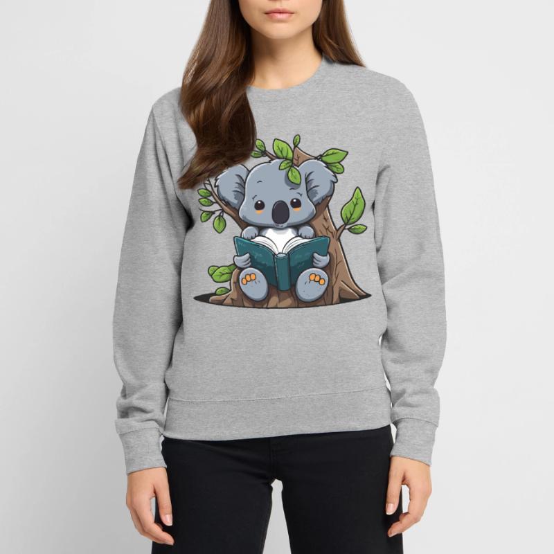 Tree-bound Reader Unisex Sweatshirt