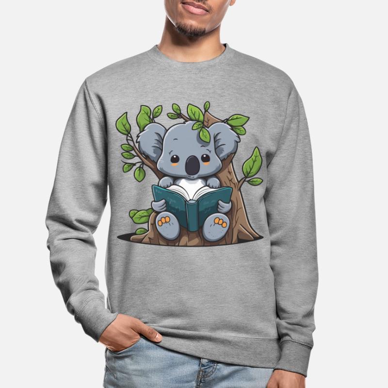 Tree-bound Reader Unisex Sweatshirt