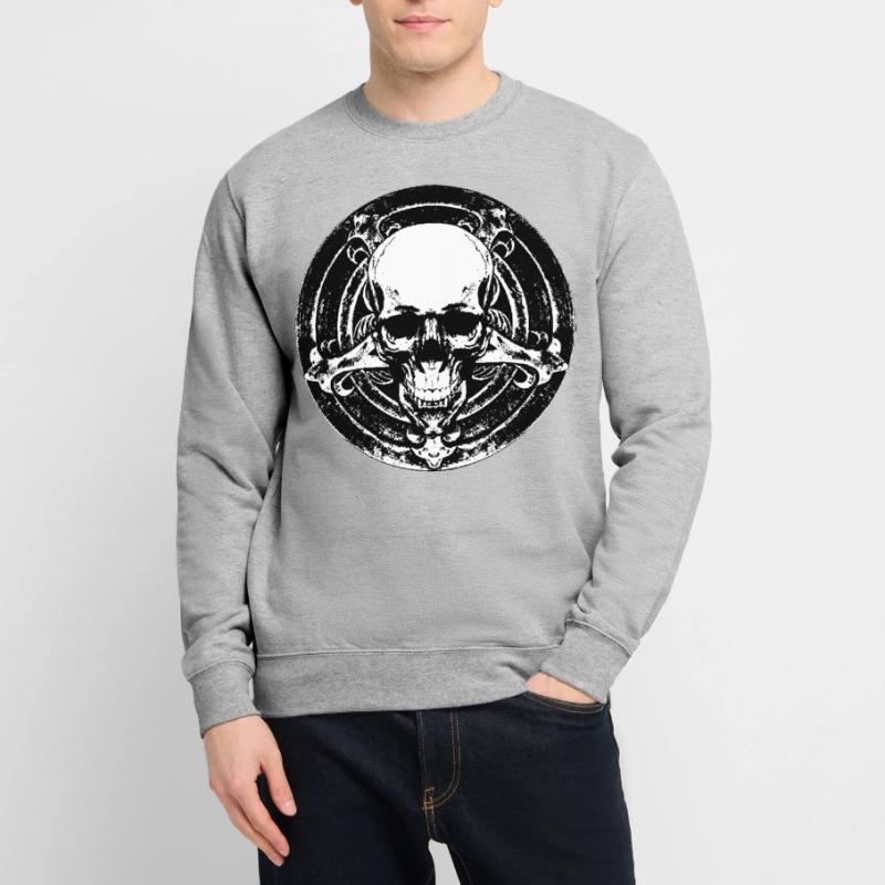 Pentaskull - Cinq points. Un crâne. Zéro pitié. Sweat-shirt Unisexe