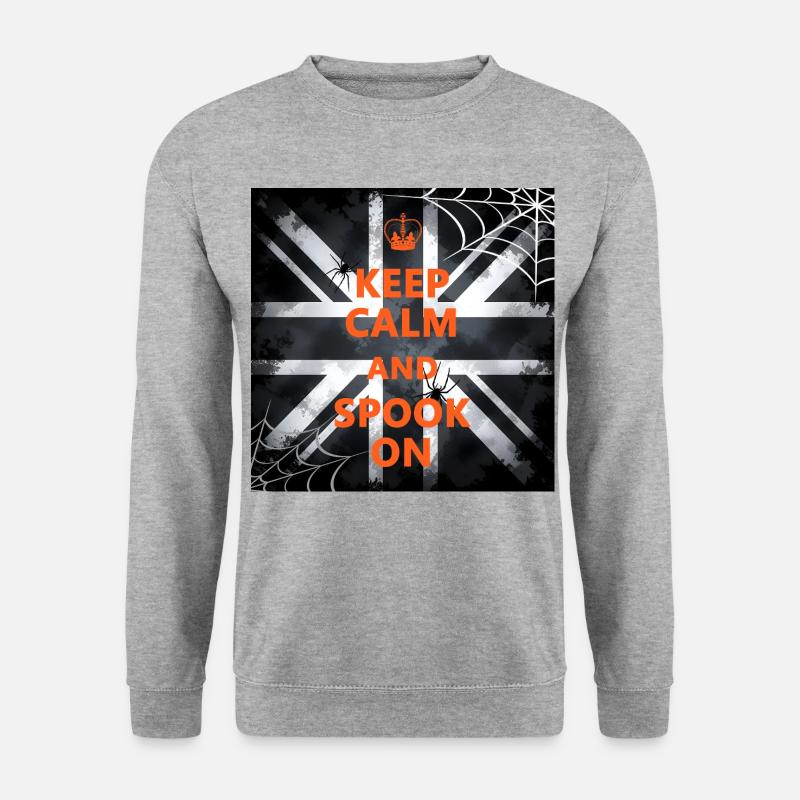 Keep Calm Spook On - Unisex Sweatshirt - salt & pepper