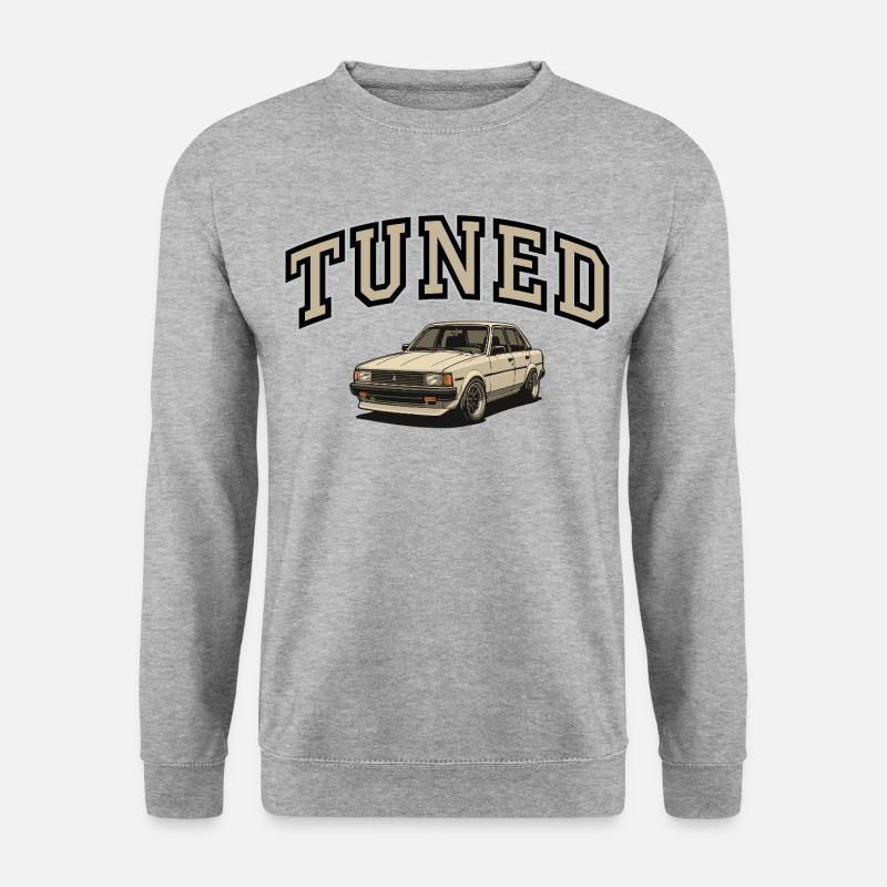 BEKANNT - Unisex Pullover - Weißgrau meliert