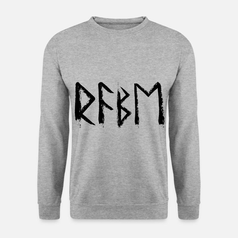 Raven Runic Language - Unisex Sweatshirt - salt & pepper