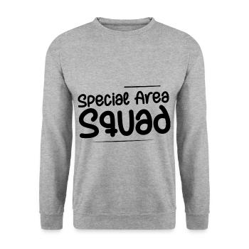 Escouade de zone spéciale 8 - Sweat-shirt Unisexe - gris chiné - Devant - Alina (178cm) & Michal (187cm)