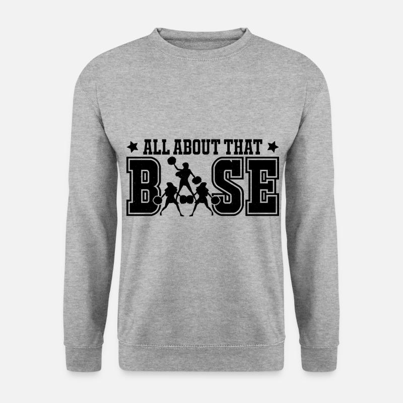 Cheerleader Mädchen - Unisex Pullover - Weißgrau meliert