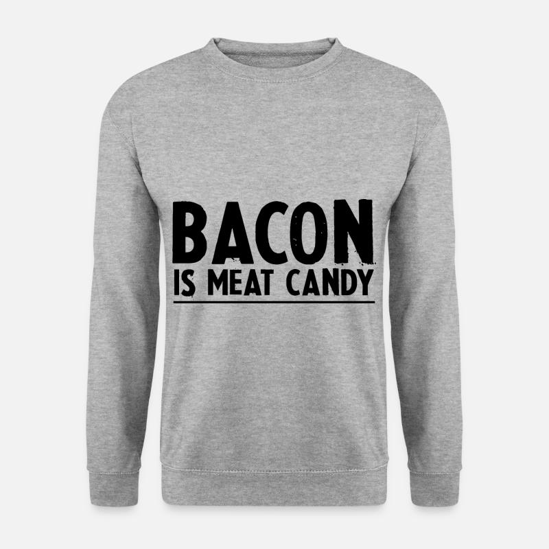Bacon Is Meat Candy 3 - Unisex Sweatshirt - salt & pepper