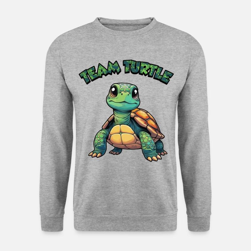 Team Turtle - Unisex Sweatshirt - salt & pepper