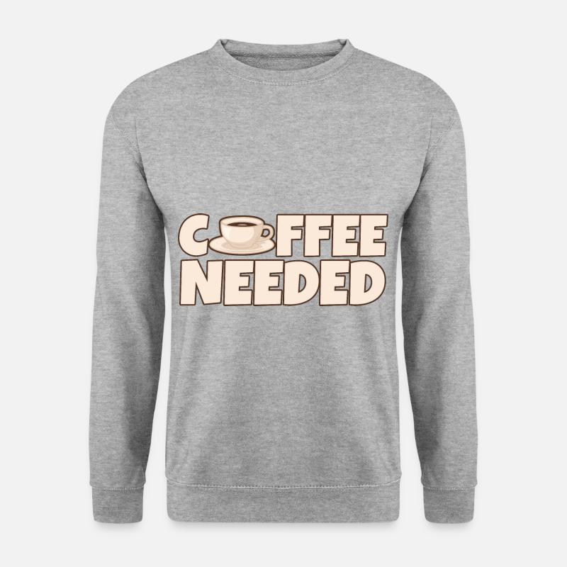 Coffee Needed 4 - Unisex Sweatshirt - salt & pepper
