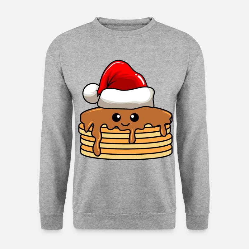 Pancake Christmas Comic Xmas - Unisex Sweatshirt - salt & pepper