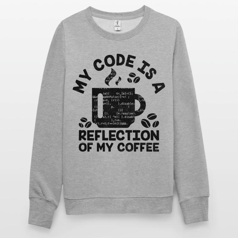 Café Codage Programmeur Codeur Développeur Nerd Coff Sweat-shirt Unisexe