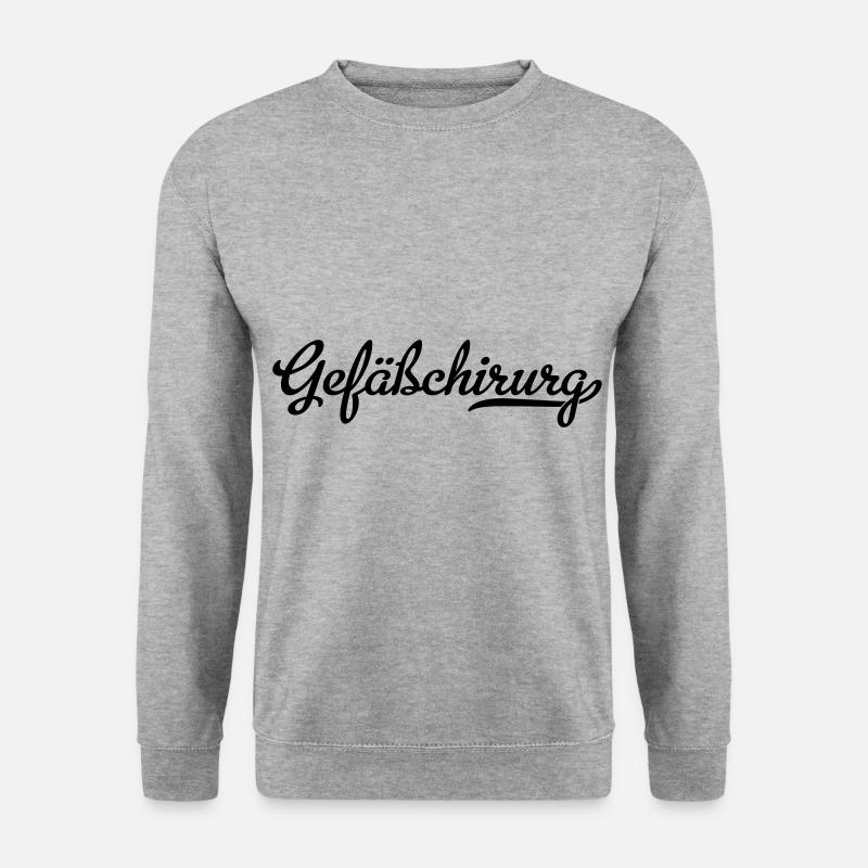 gefäßchirurg - Unisex Pullover - Weißgrau meliert