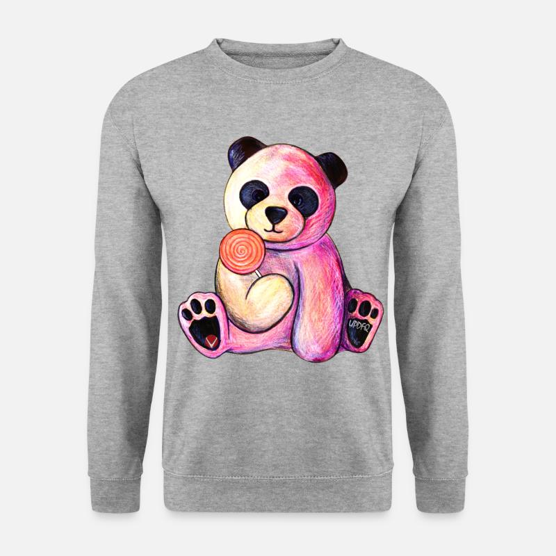 ORSETTO - Unisex Pullover - Weißgrau meliert