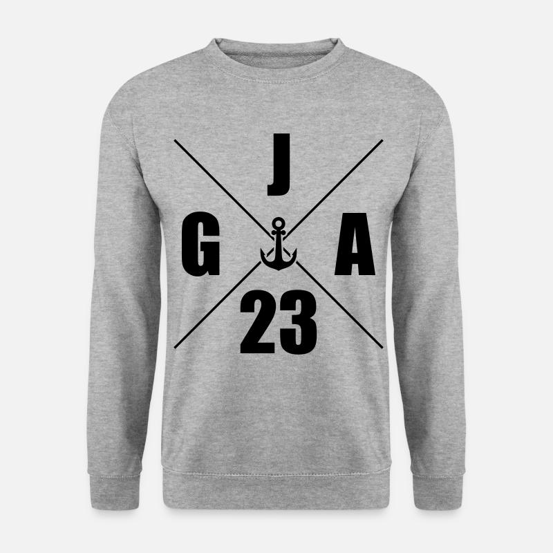 Jga 2023 Junggesellenabschied - Unisex Pullover - Weißgrau meliert