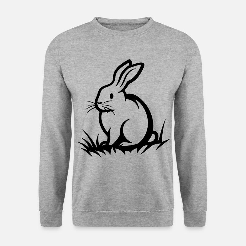 Bunny Easter - Unisex Sweatshirt - salt & pepper