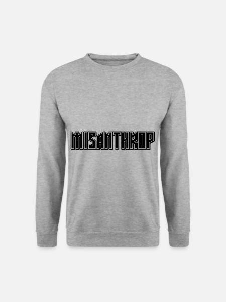 misanthrope - Unisex Sweatshirt - salt & pepper